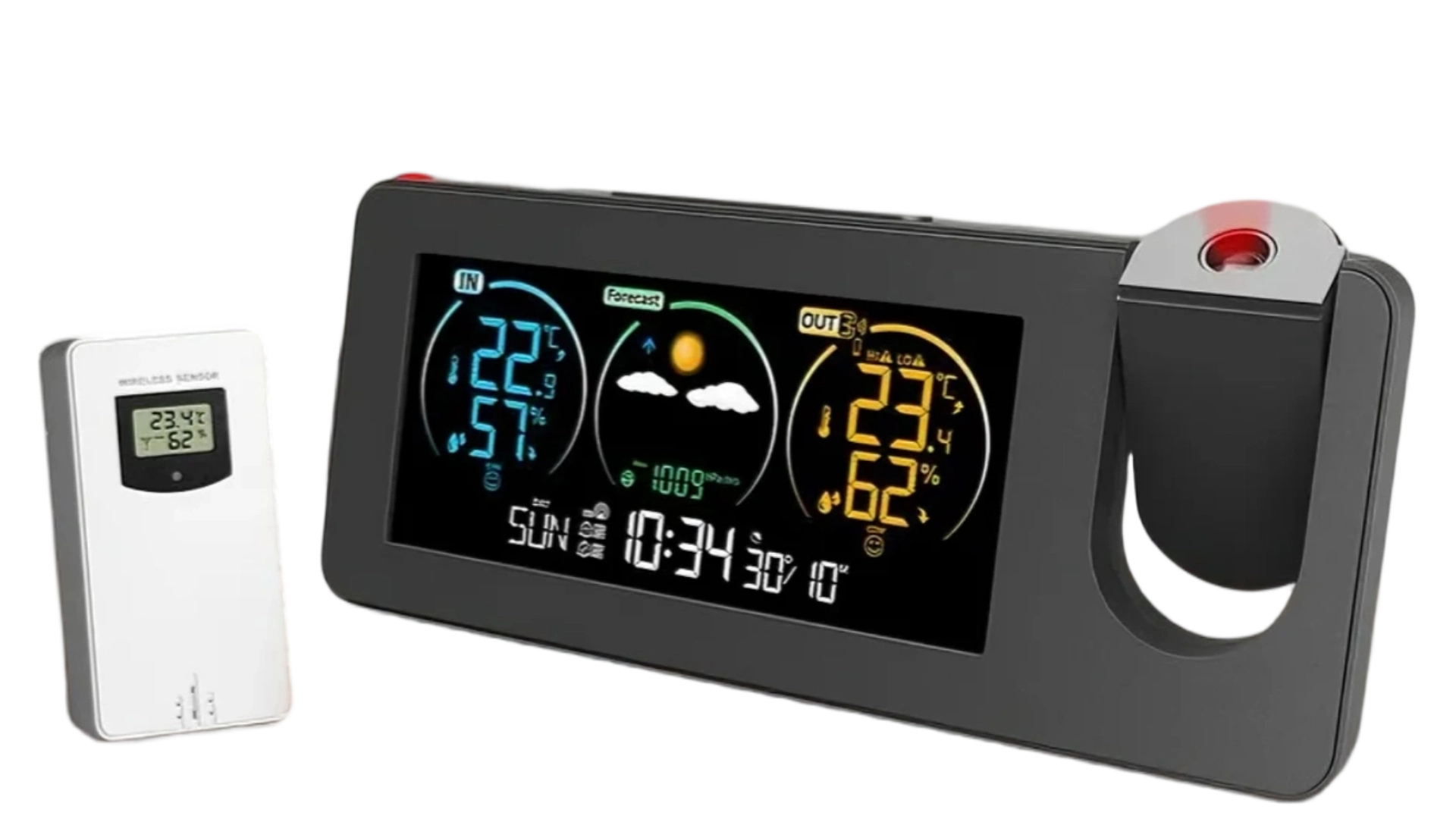 6High Accuracy Thermometer With Alarm Clock Calibrated Sensor For Home - Youben life