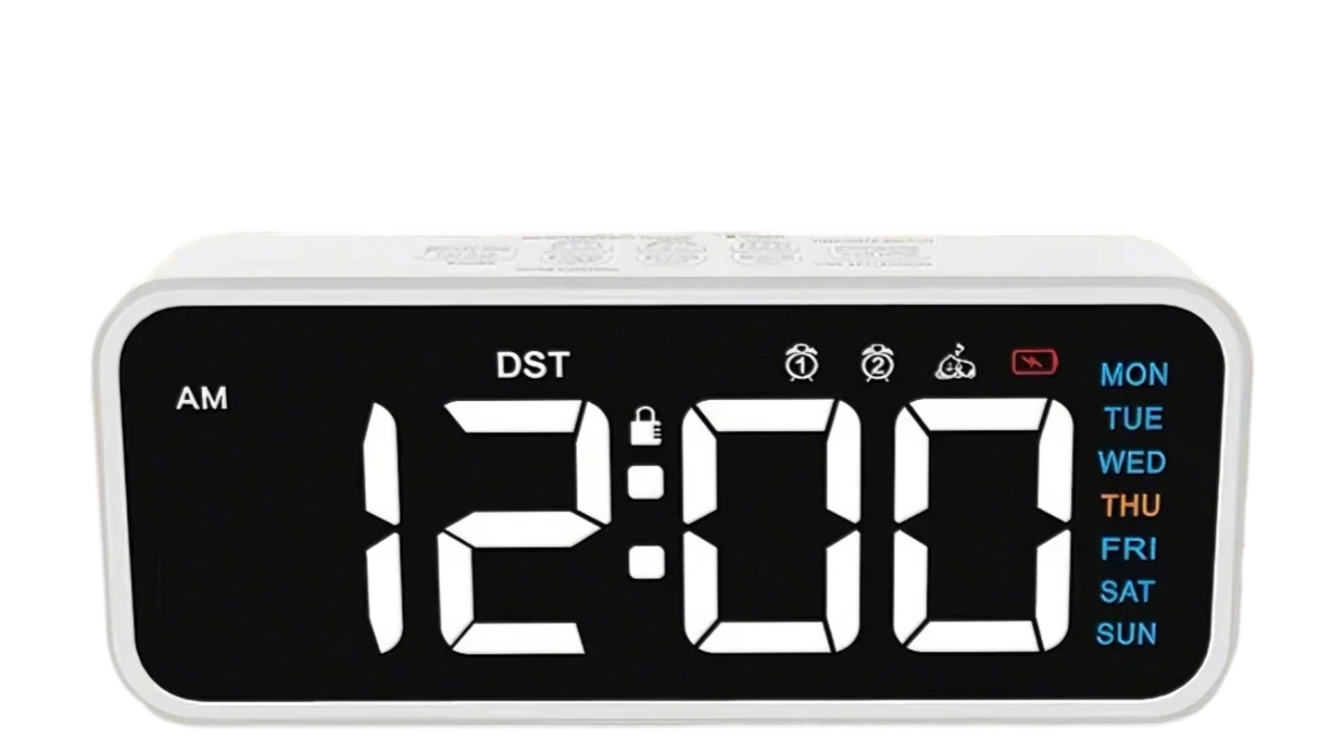 7Digital Alarm Clock Popular Smart With 24 Hour Time For Tabletop Desk Wake Up - Youben life