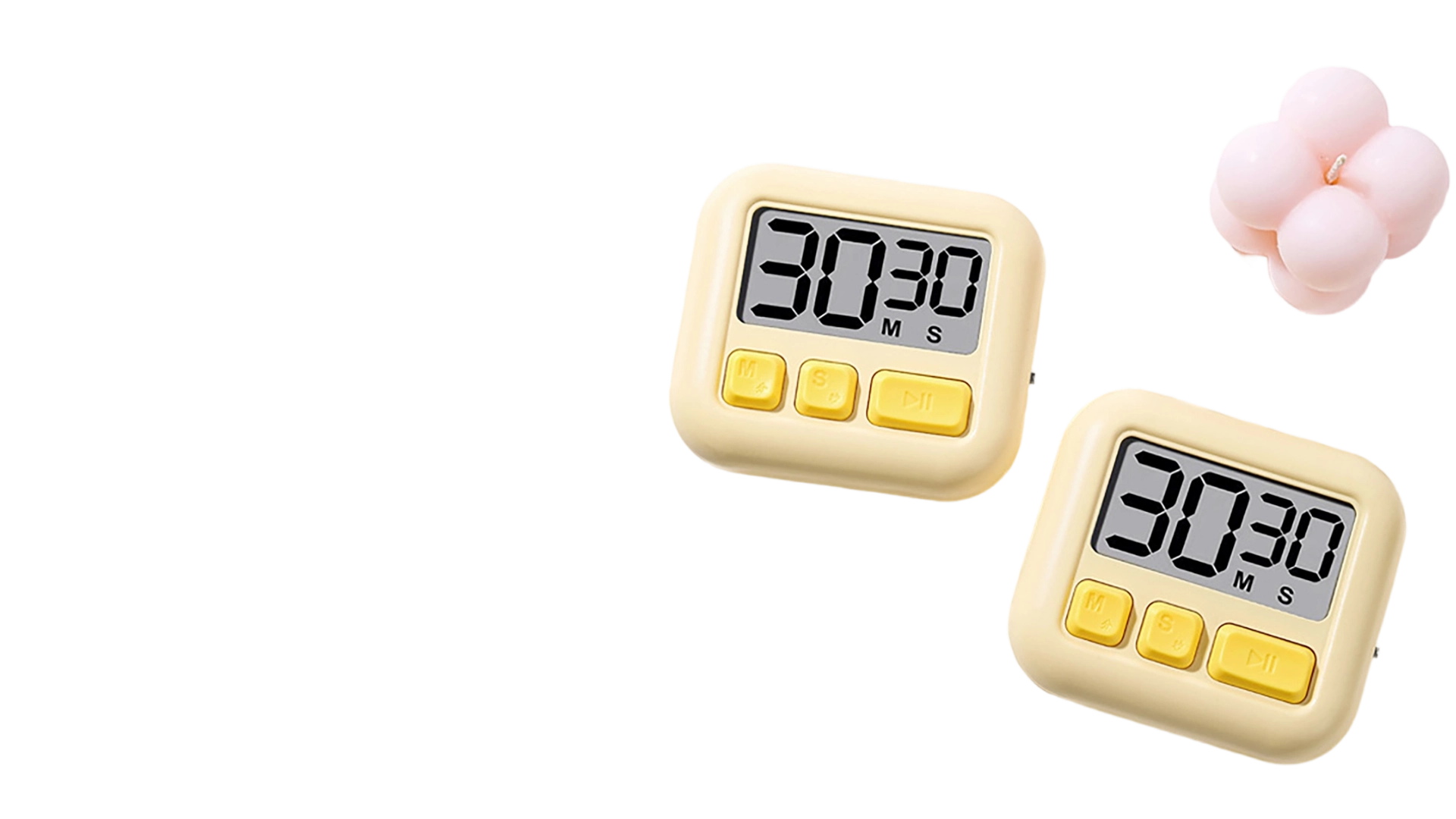 9Magnetic Electronic Pomodoro Countdown Timer USBC Charging For Kitchen Focus - Youben life