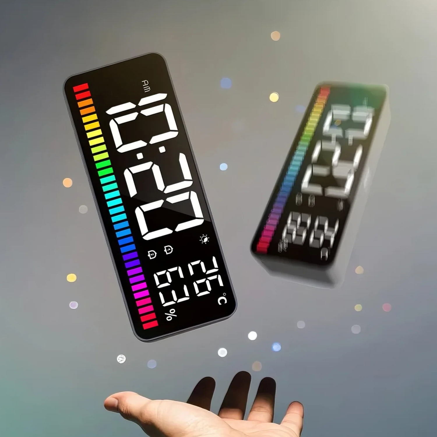 Best Digital Alarm Clock Modern Stylish Smart Life Tabletop Wake Up Time For Home