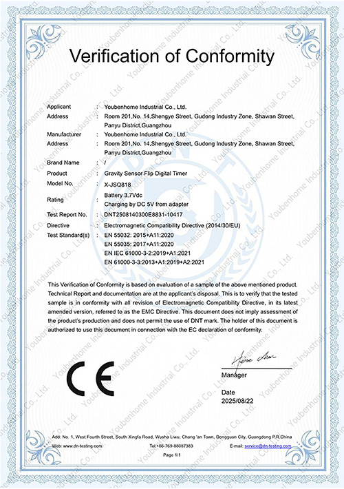 CE-Certificate