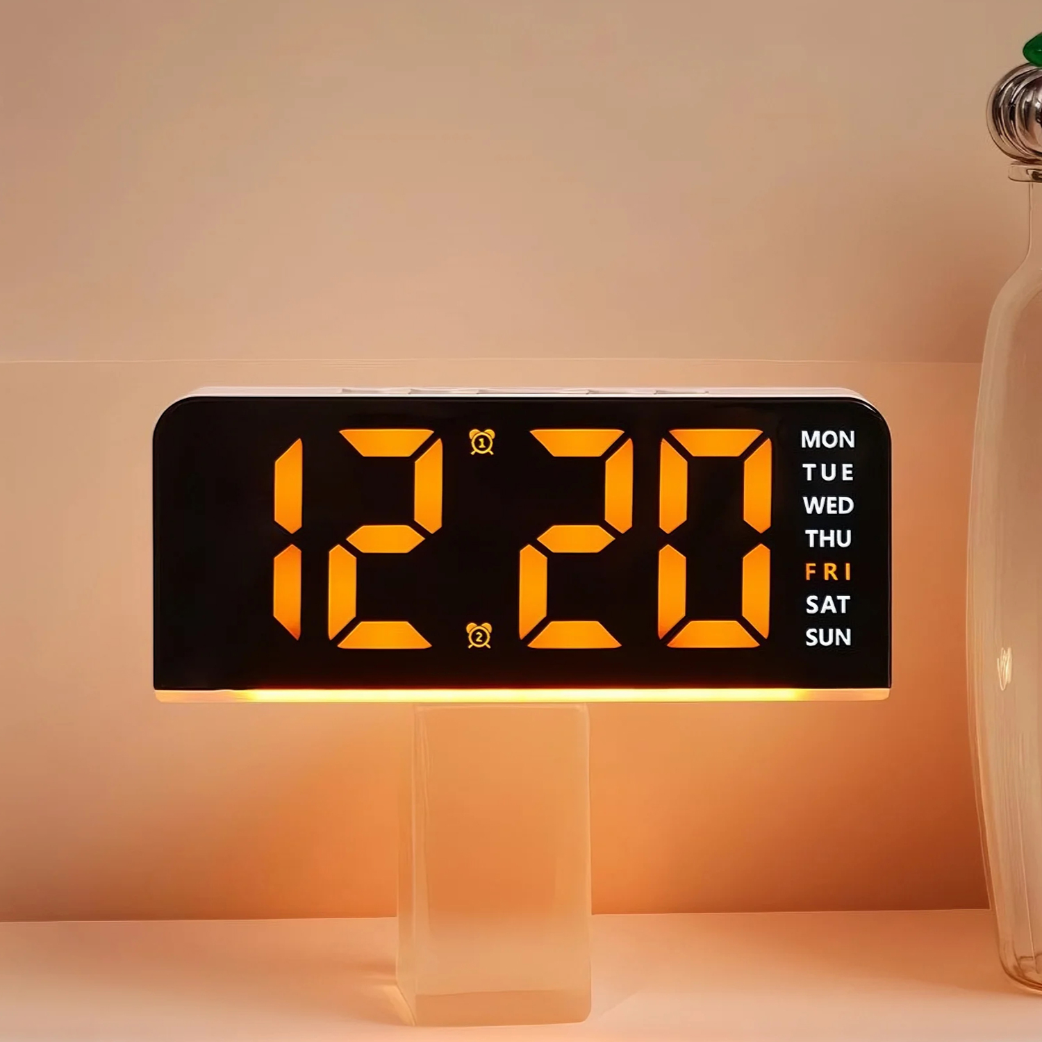 Digital Alarm Clock For Home Bedroom Living Room Beside Room Electronic Wake Up