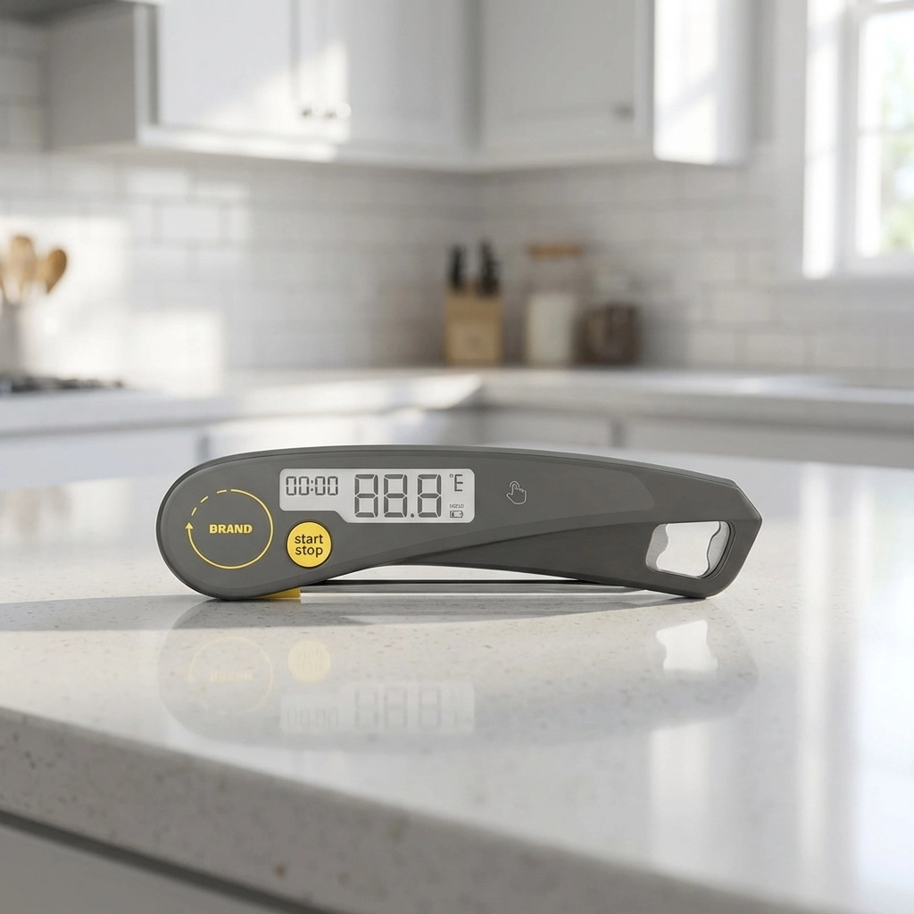 Digital Food Thermometer Meat Temperature Monitor Foldable Probe Timer Bottle Opener Cooking Tool Manufacturer Supplier - Youben life