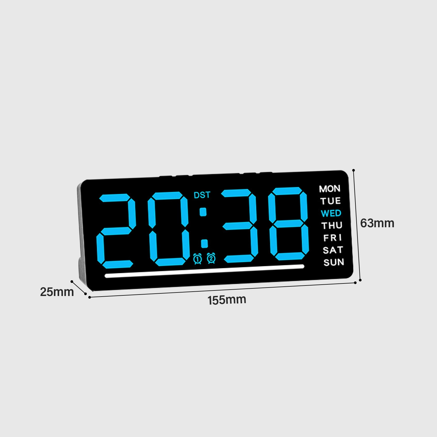 Direct Manufacturer Digital Alarm Clock 24 Hour With Custom Sound For Wake Up - Youben life