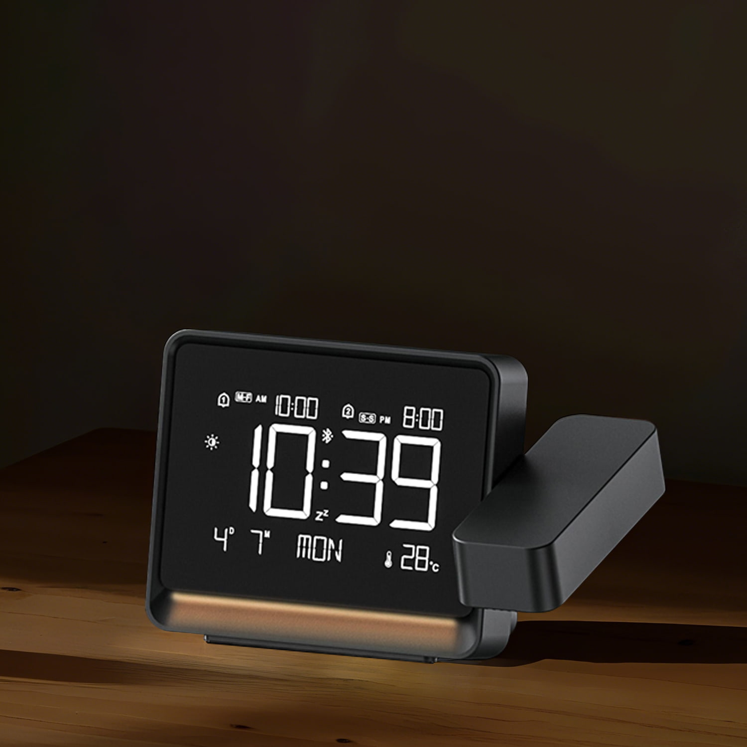 Direct Manufacturer Digital Projection Alarm Clock Thermometer Hygrometer