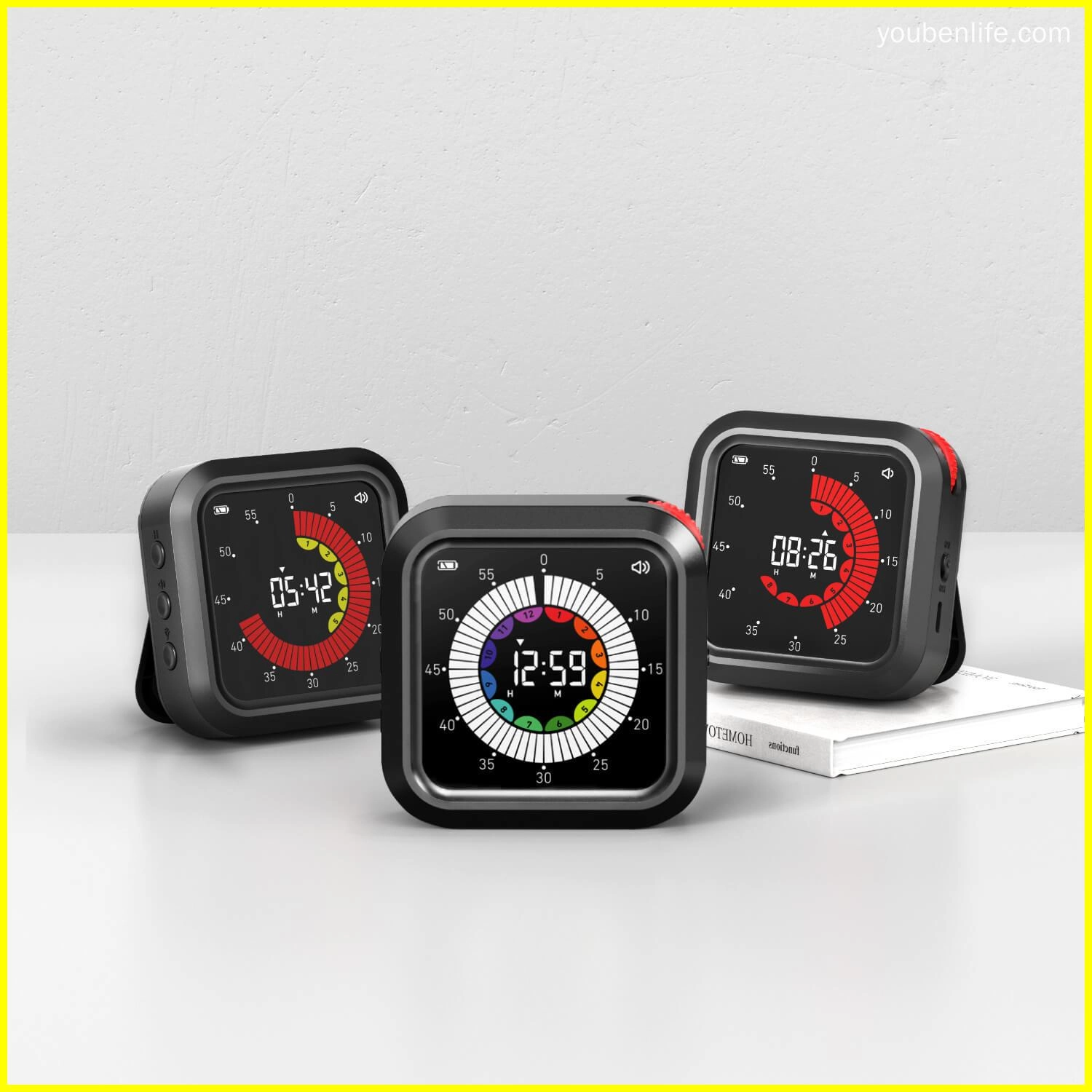 Direct Manufacturer Pomodoro Technique Timer OEM Visual Clock - Youben life