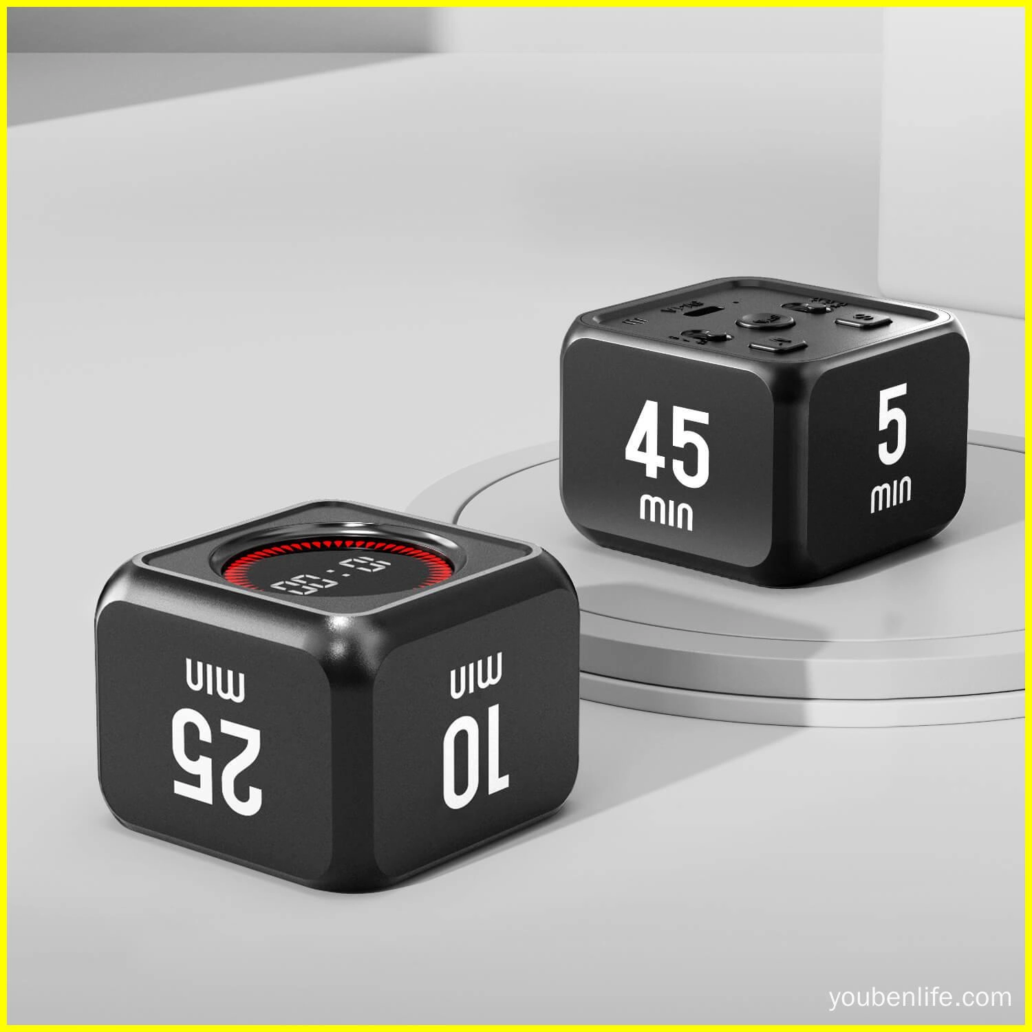 Factory Pomodoro Timer Manufacturer Wholesale Unique Cube Design - Youben life