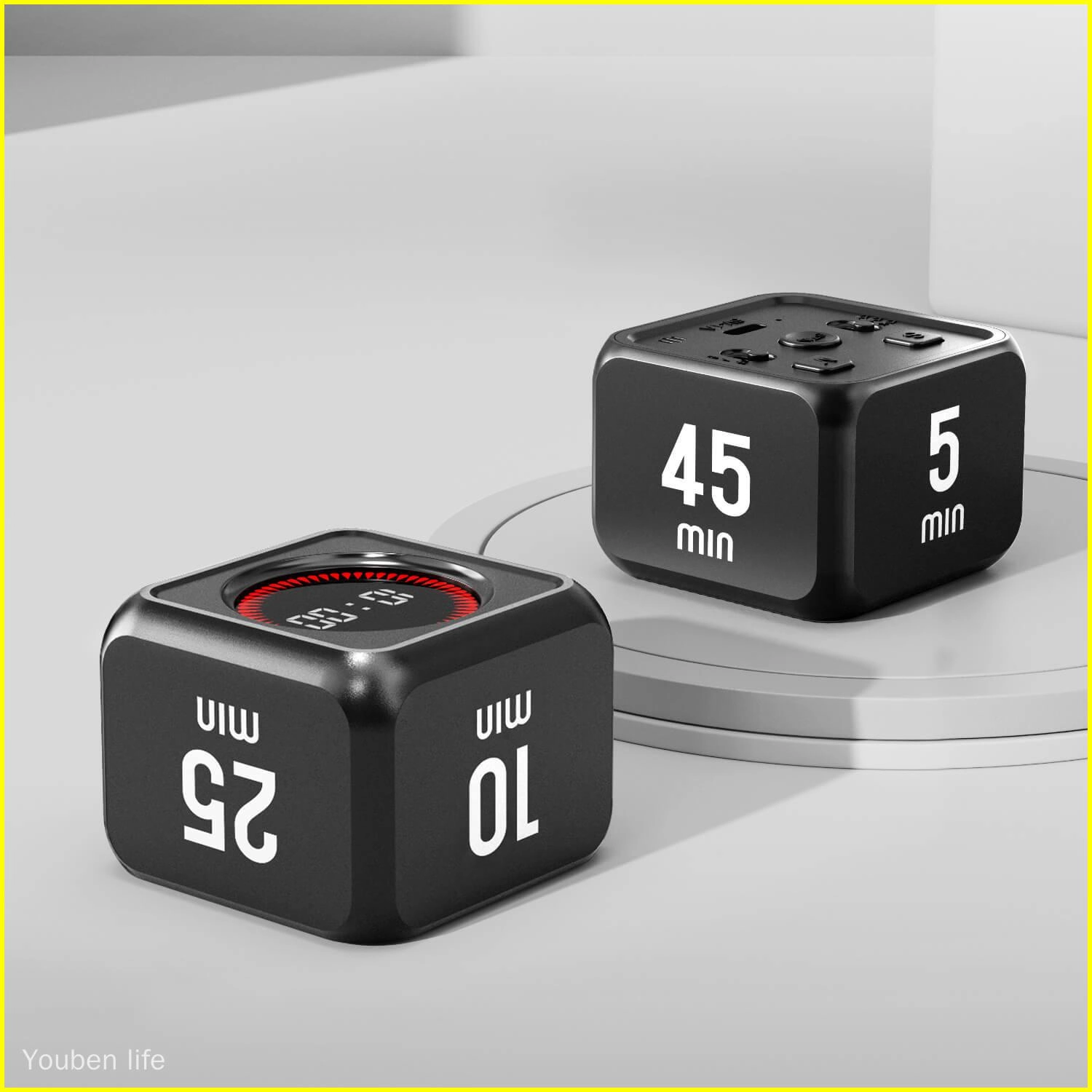 Factory Pomodoro Timer Manufacturer Wholesale Unique Cube Design - Youben life
