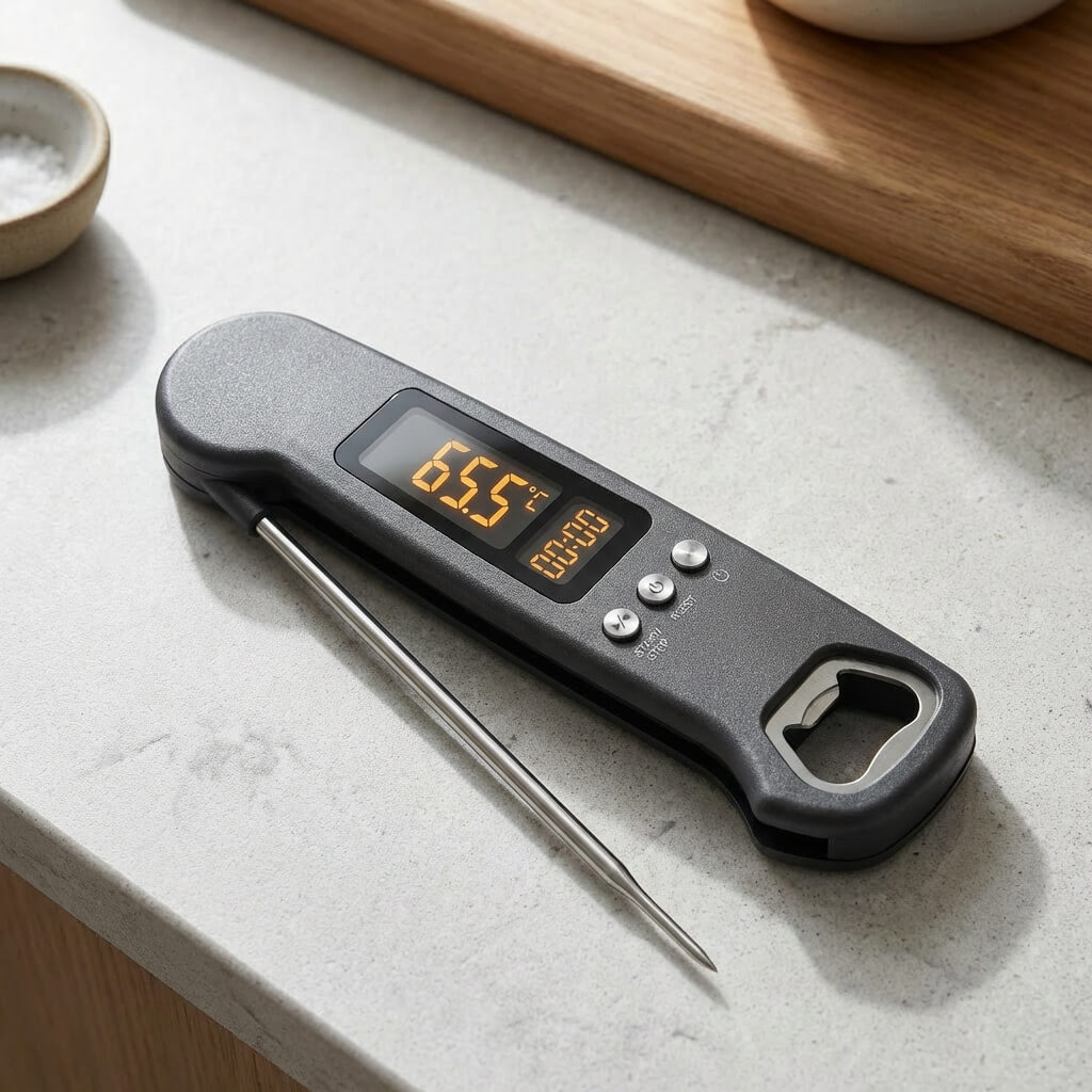 Food Thermometer Digital Instant Read Meat Thermometer for BBQ Kitchen Cooking OEM Manufacturer