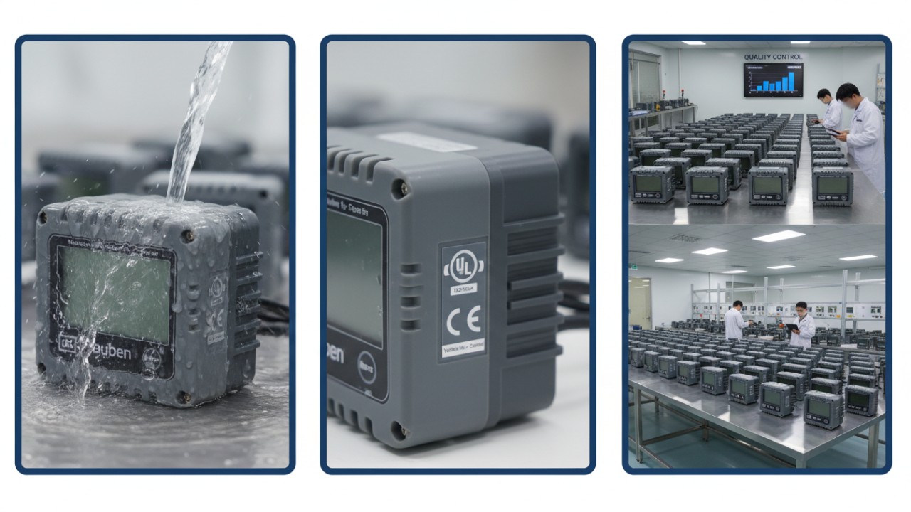 Industrial digital timer durability testing and certification standards