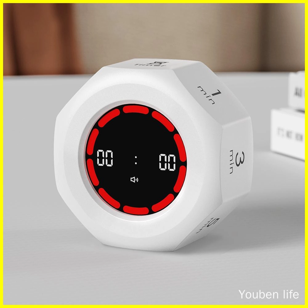 OEM Available Factory Direct USB-C Rechargeable Pomodoro Countdown Gravity Timer - Youben life