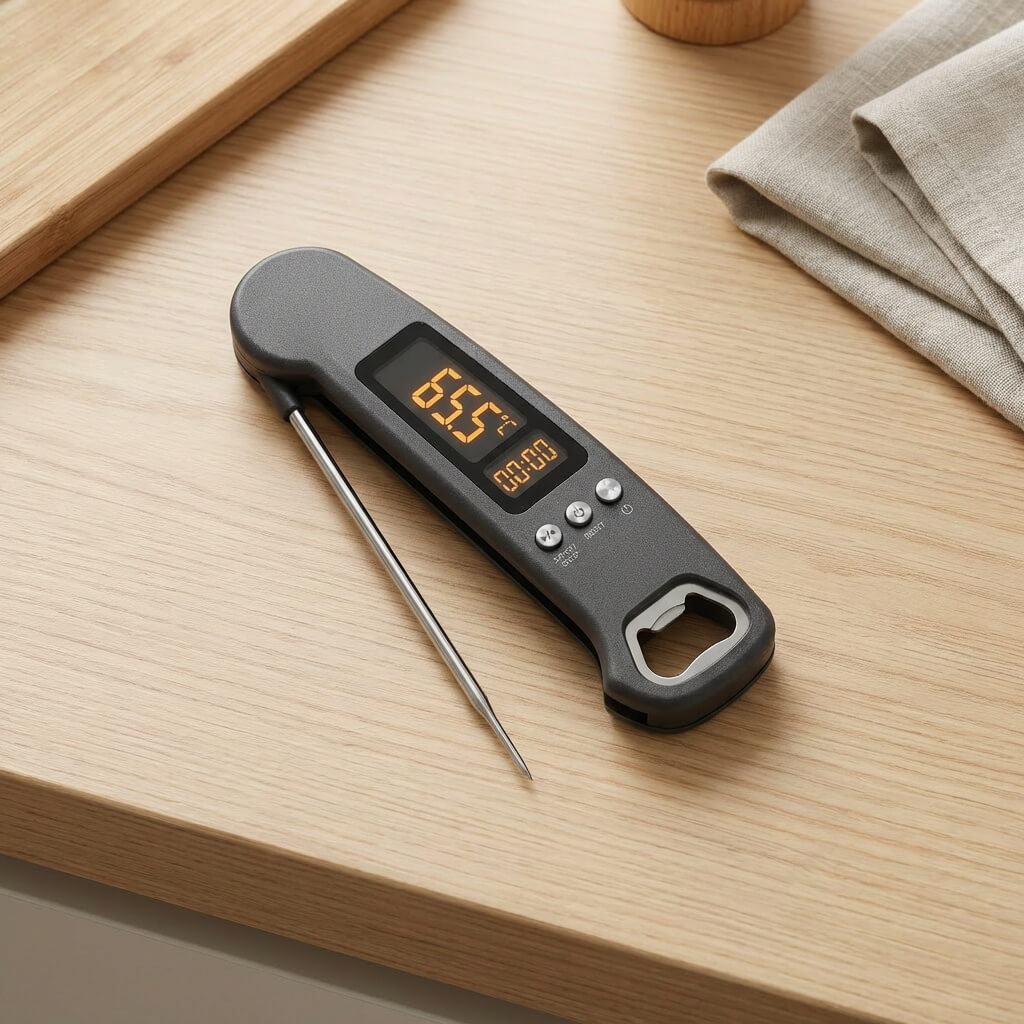 OEM Digital Meat Thermometer Instant Read Food Thermometer for BBQ Grill Kitchen Cooking Supplier
