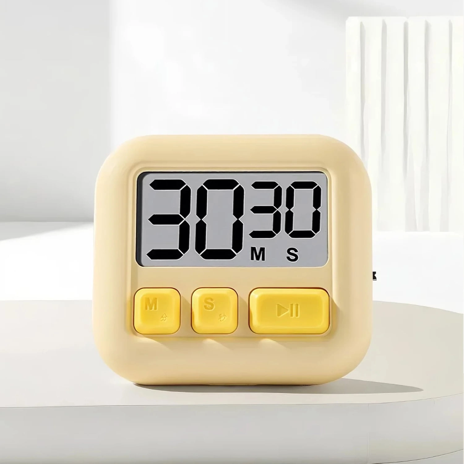 Pomodoro Countdown Timer Electronic Magnetic Back For Kitchen Cooking Study Timer - Youben life