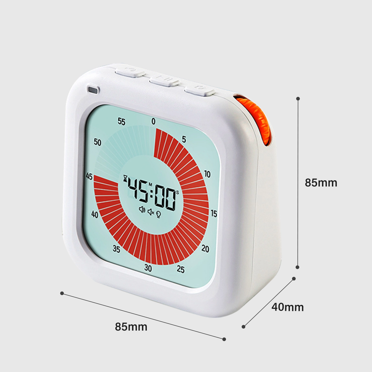 Pomodoro Countdown Timer Second Minute Timer With Seconds Custom Sound For Workout - Youben life