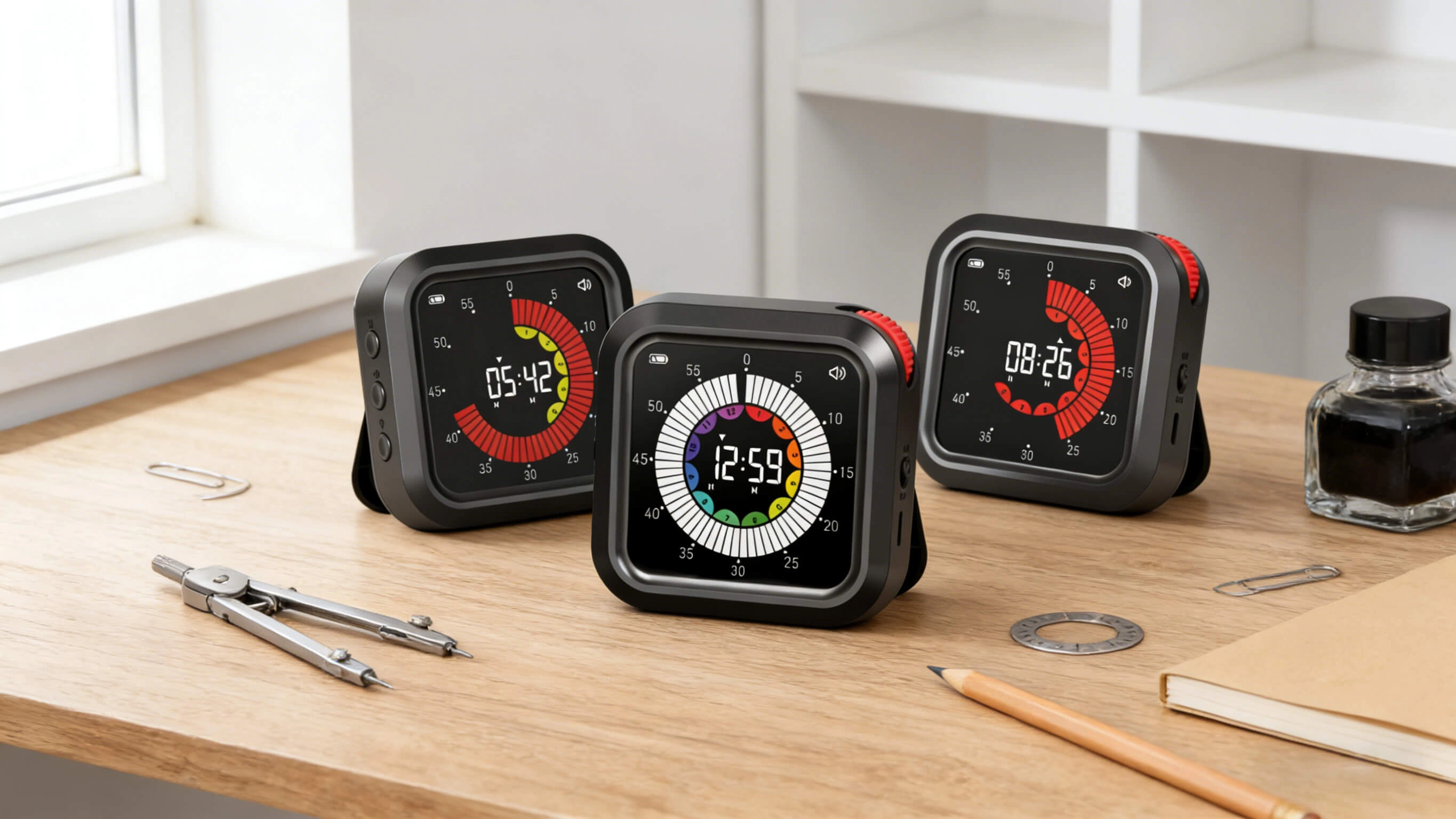 Supplier wholesale pomodoro timer magnetic back classroom study focus - Youben life