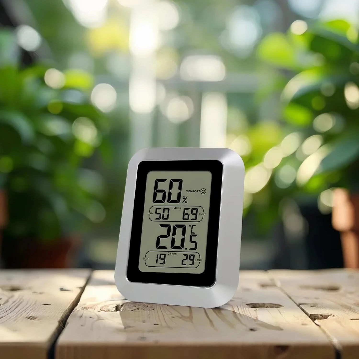 Thermometer Fahrenheit Scale Indoor Outdoor Smart Digital LCD Display - Youben life