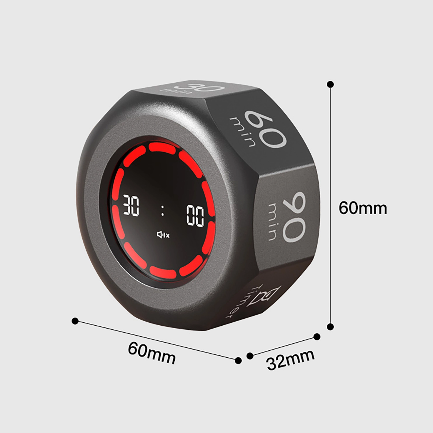 Wholesale Custom Gravity-Powered USB-C Rechargeable Visual Study Clock Timer - Youben life Wholesale Custom Gravity-Powered USB-C Rechargeable Visual Study Clock Timer - Youben life