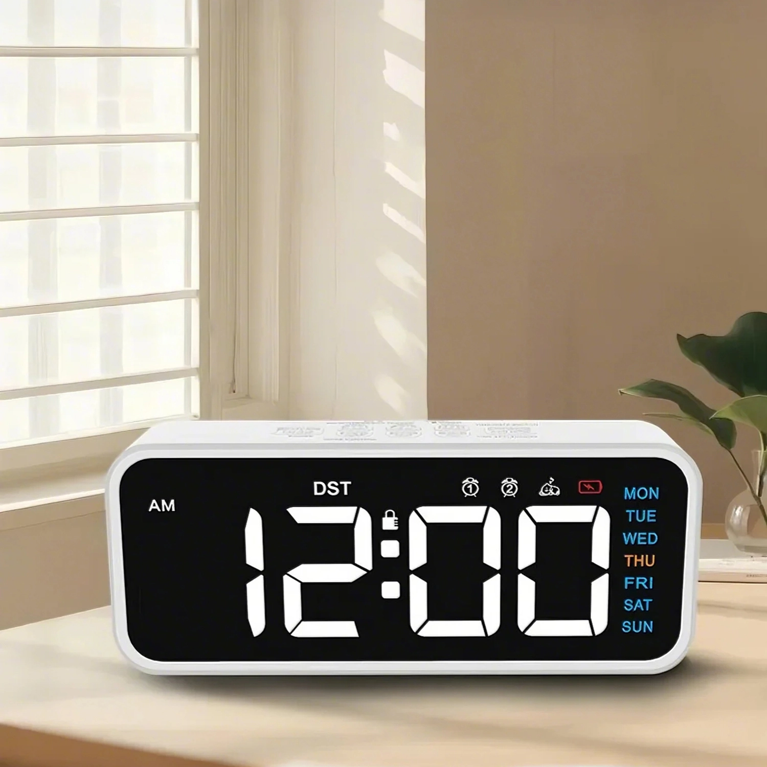 Wholesale Digital Alarm Clock From Source Factory With Custom Sound Thermometer - Youben life