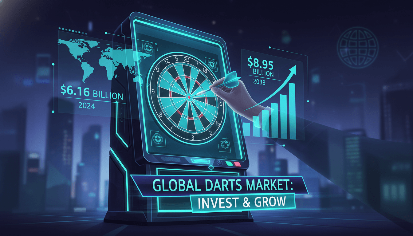 global market of dart machine