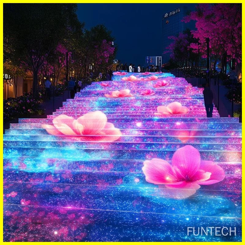 interactive floor led