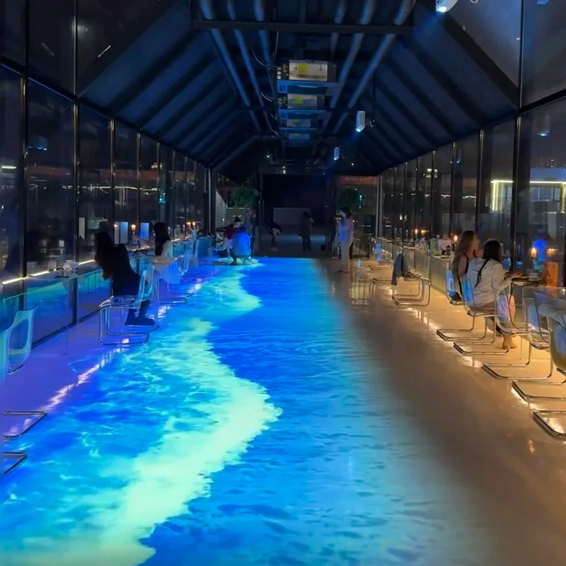 high quality interactive dance floor led
