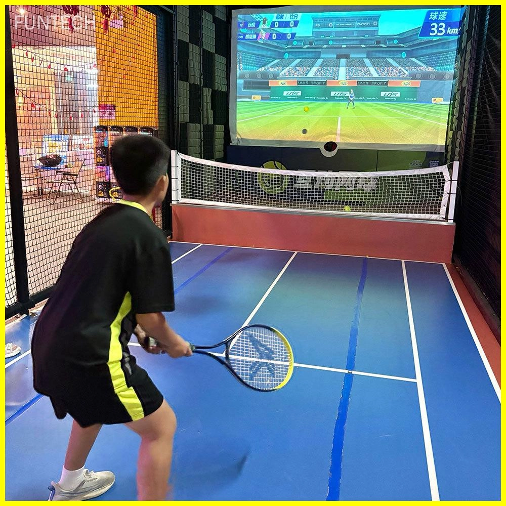 indoor tennis simulator