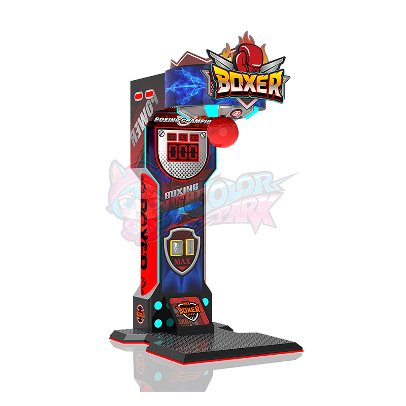 new customized logo good quality boxing arcade machine coin operated boxes game boxing machine music boxing machine