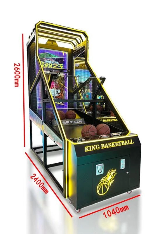 1 player Street basketball 1 - Colorful Park