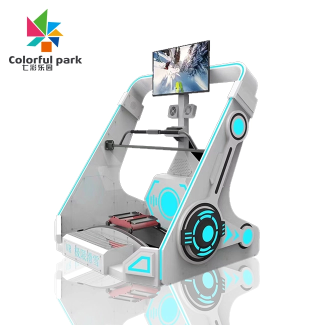1-player VR skiing 2 - Colorful Park
