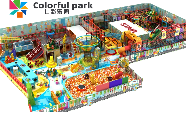 1Larva soft play 1 - Colorful Park
