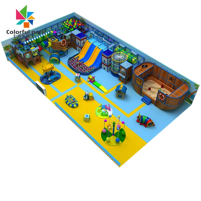 1Pirate Ship soft playground 1 - Colorful Park