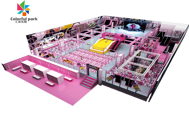 1trampoline park soft play 2 - Colorful Park