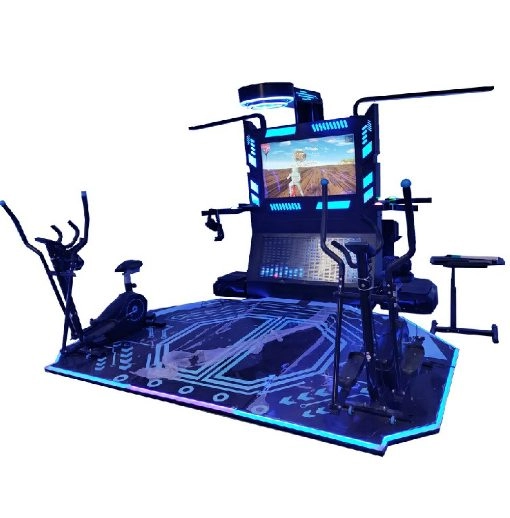 2-plaryer Dance VR 1 - Colorful Park