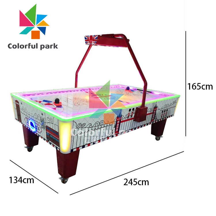 2 player British style air hockey 1 - Colorful Park