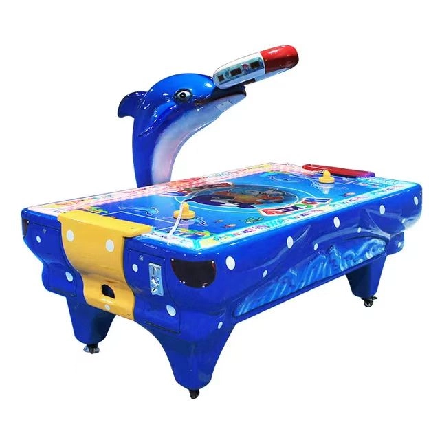 2 player Dolphin style air hockey 1 - Colorful Park