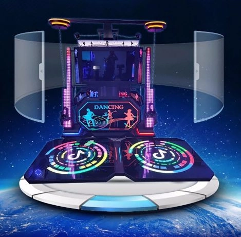 2-player double dance machine 1 - Colorful Park