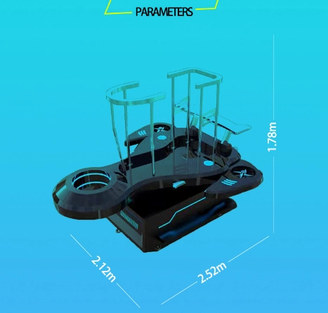 2-player dynamic spaceship 1 - Colorful Park