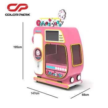 2025 Automatic Vending Cotton Candy Machine 2 - Colorful Park 2025 Automatic Vending Cotton Candy Machine 2 - Colorful Park