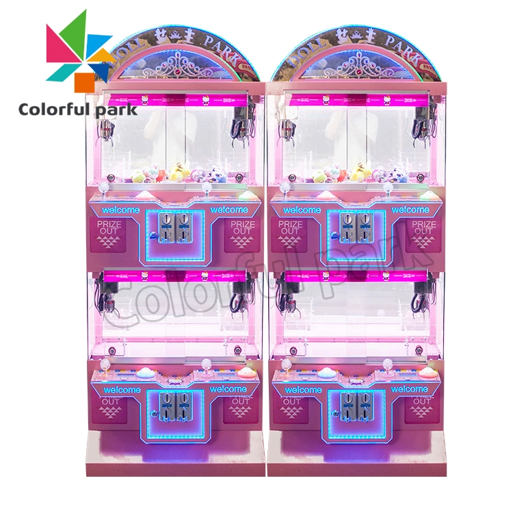 4 plays mini claw machine 1 - Colorful Park