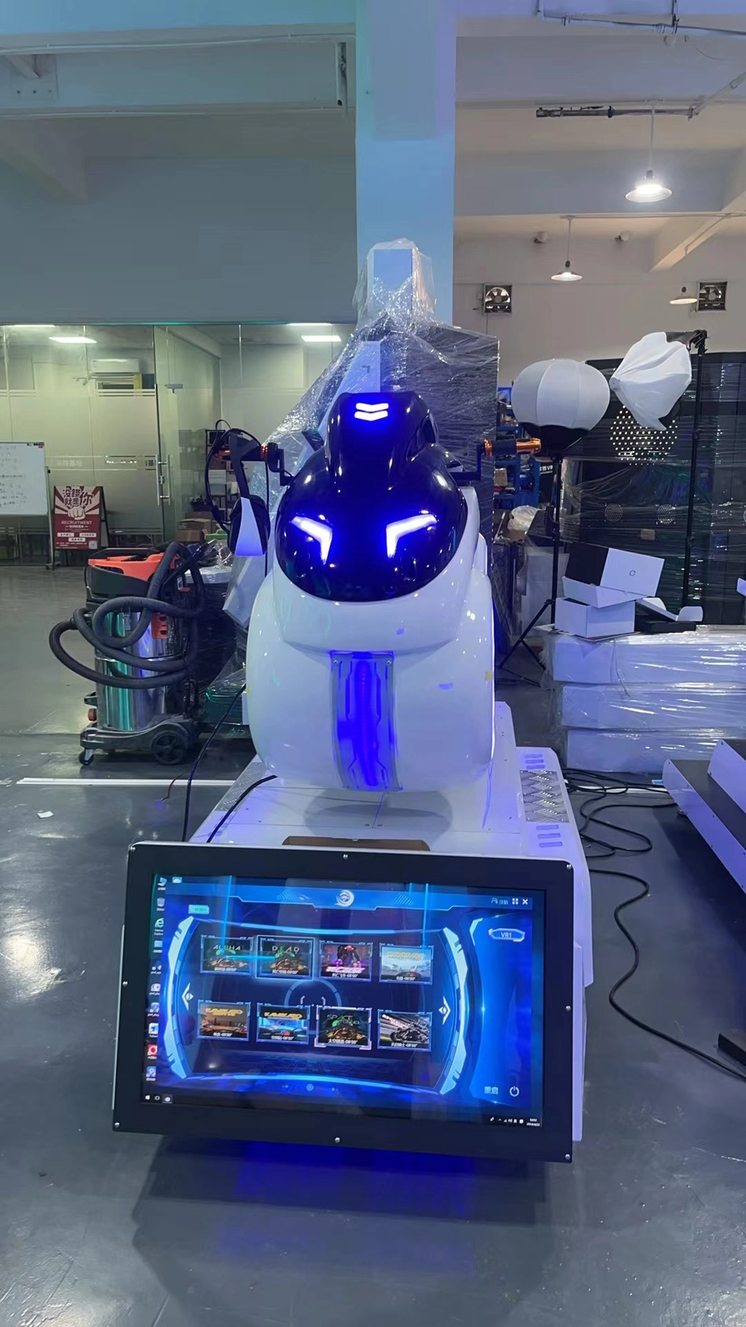 9D driving simulator vr racing motorcycles vr game 1 - Colorful Park