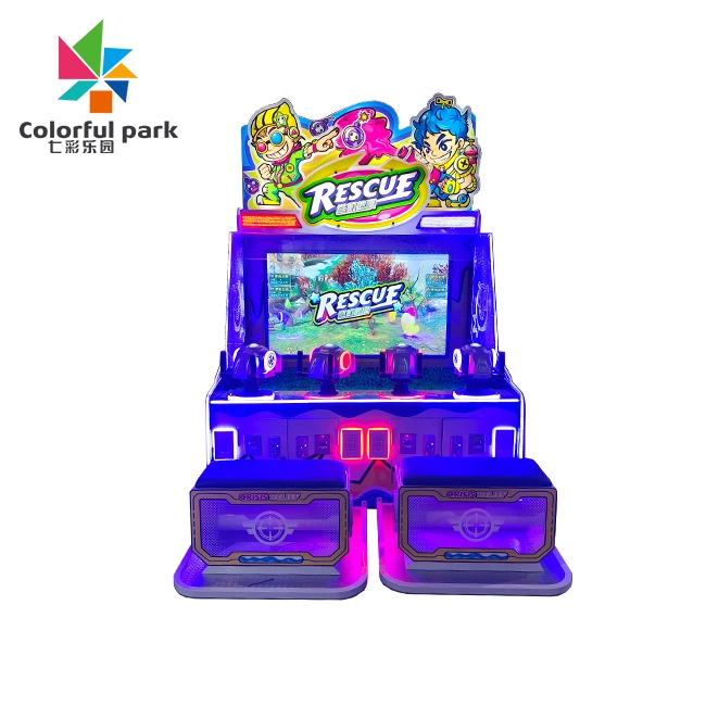 55‘’  4 persons water shooting 1 - Colorful Park