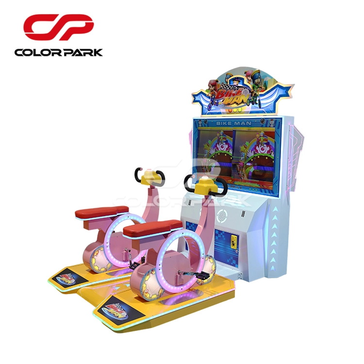 Children’s Bike Coin-Operated 2 Player Indoor Sports Bike Arcade Machine 2 - Colorful Park Children’s Bike Coin-Operated 2 Player Indoor Sports Bike Arcade Machine 2 - Colorful Park
