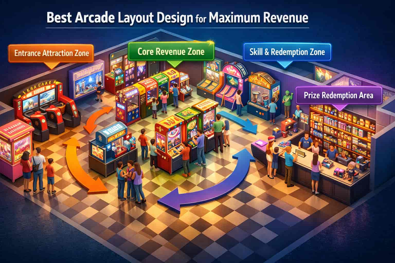 Best Arcade Layout Design for Business: Maximize Revenue with Proven ...