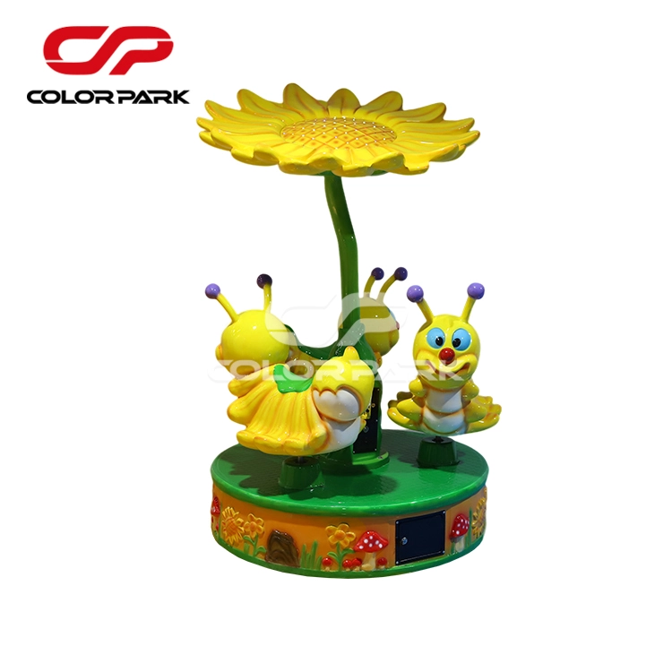 Amusement Game Machine Game For Kid Simulator Turn Bee Horse Game Coin Operated Kiddie Rides 1 - Colorful Park