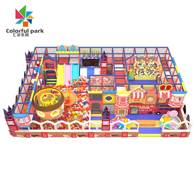 British Style Naughty Castle 1 - Colorful Park