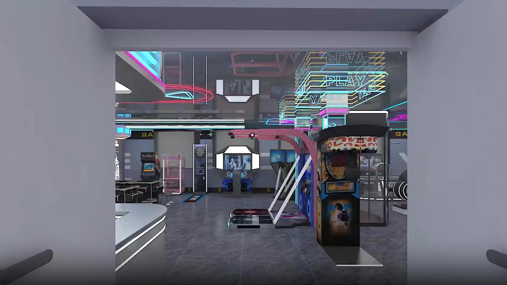 Amusement-Center-Boxing-Game-Demo-video-1 - Colorful Park