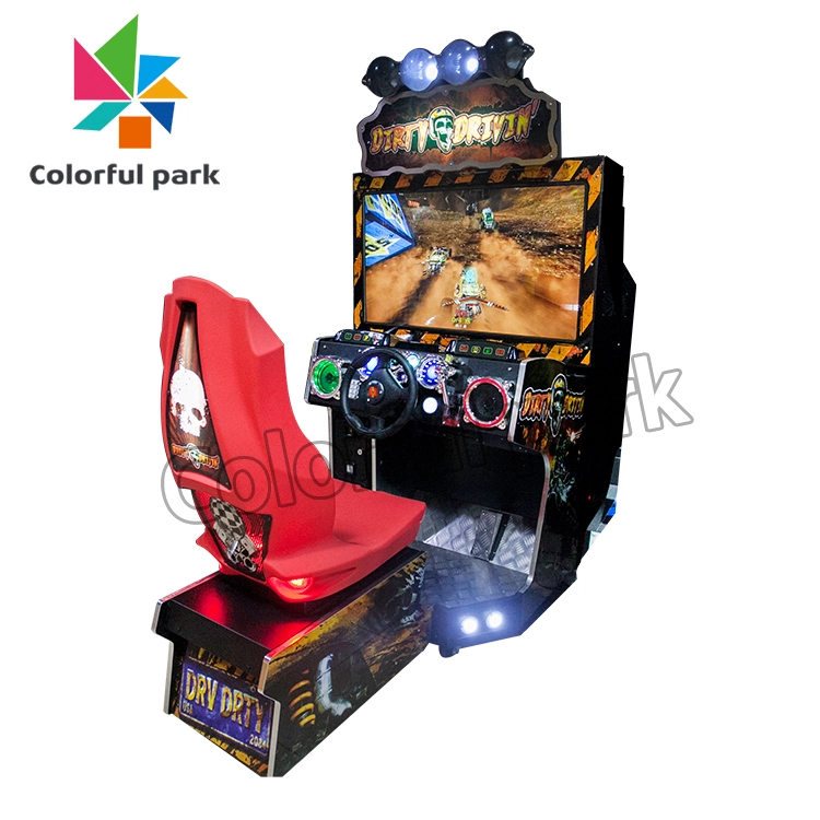 Dirty Drivin Arcade game 1 - Colorful Park
