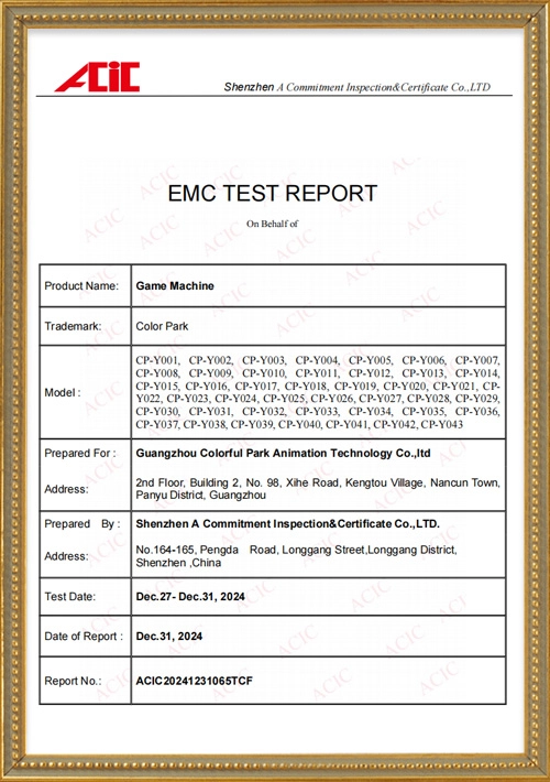 EMC-report - Colorful Park