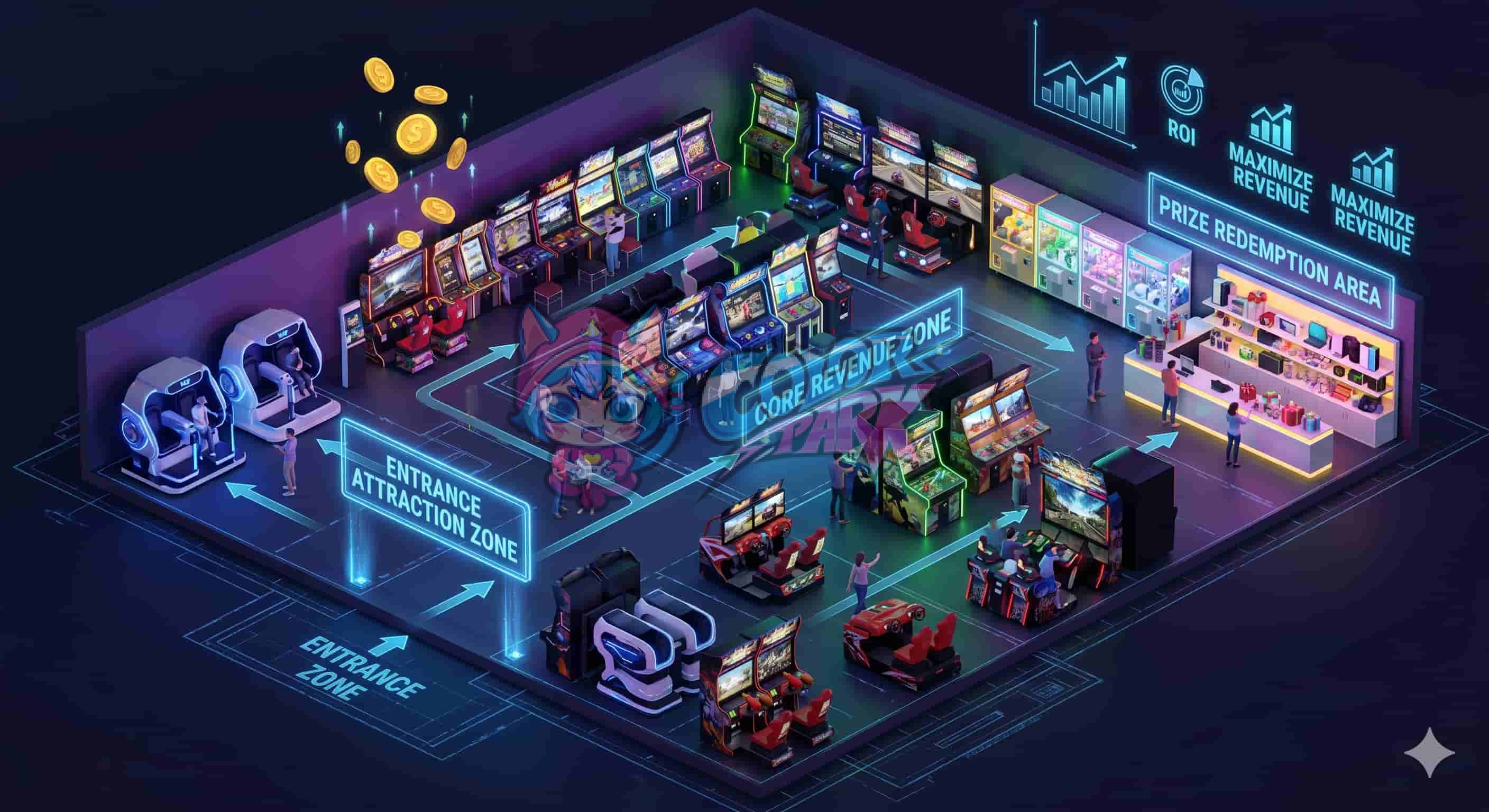 Arcade Visual Layout Best Arcade Layout Design for Business: Maximize Revenue with Proven ...