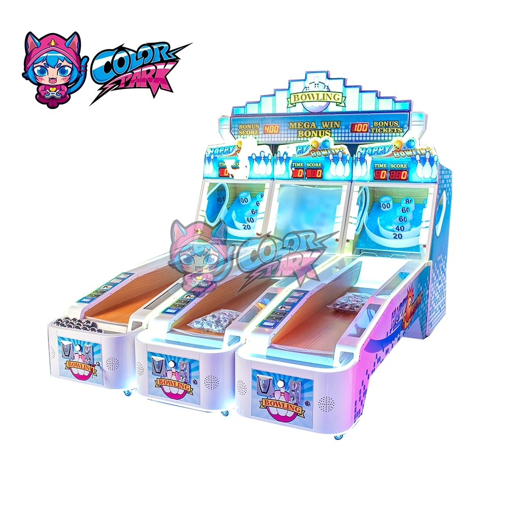 New Bowling Game Machine 3 Players 3 - Colorful Park New Bowling Game Machine 3 Players 3 - Colorful Park